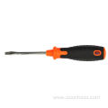 A screwdriver with magnetic tools